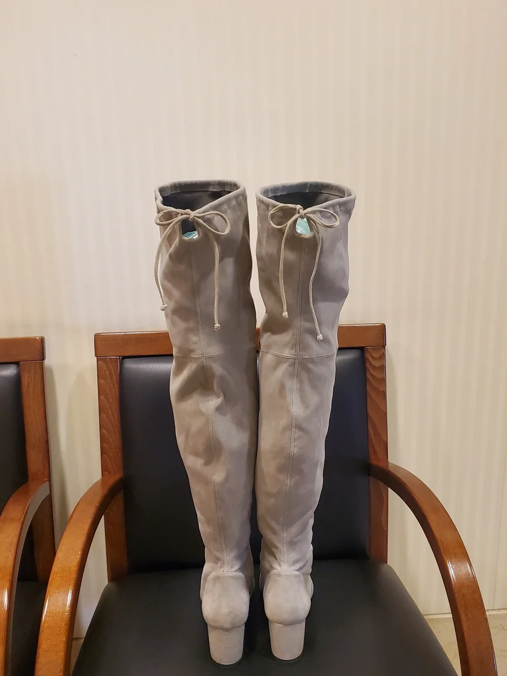 Stuart Weitzman suede over